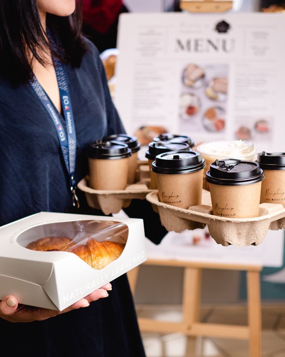 Coffee and bread