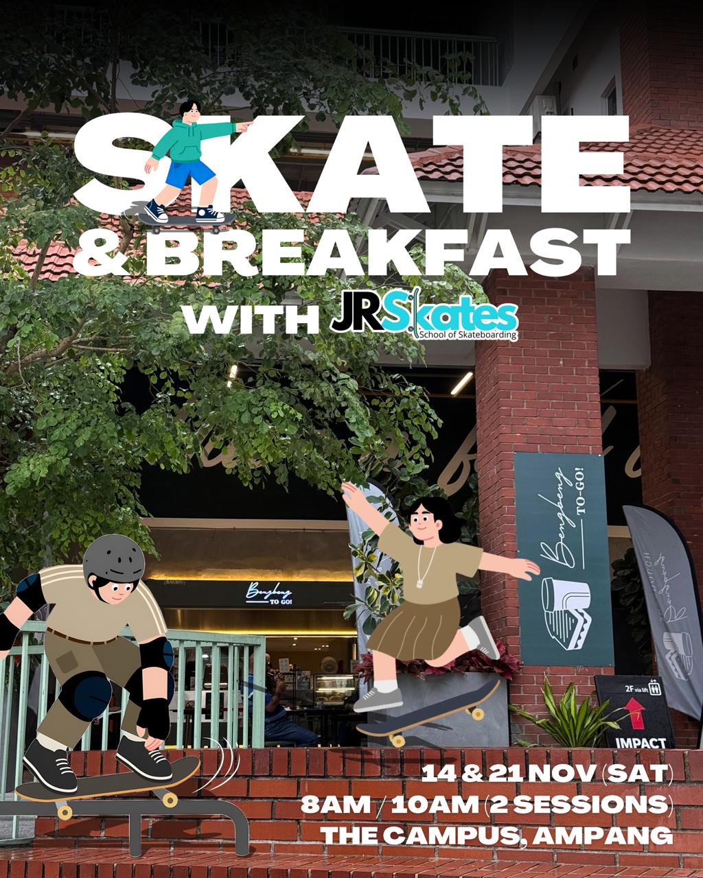 Skate & Breakfast with JRSkates