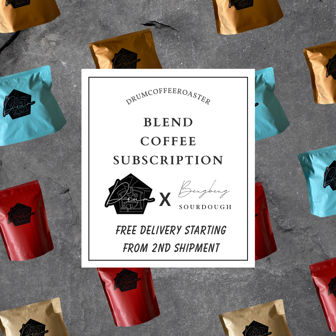 Blend Coffee Subscription by Drum Coffee Roaster